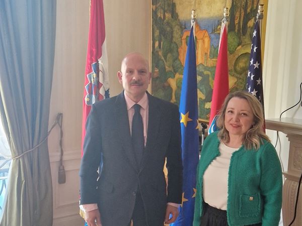 Meeting with H.E. Pjer Šimunović, Croatian Ambassador to the U.S.