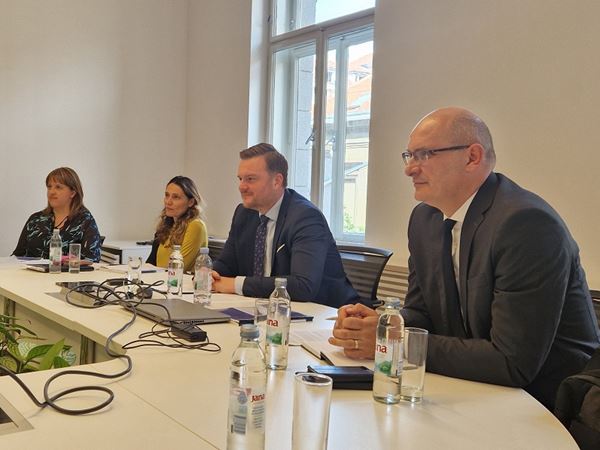 Sastanak s ministrom financija Markom Primorcem