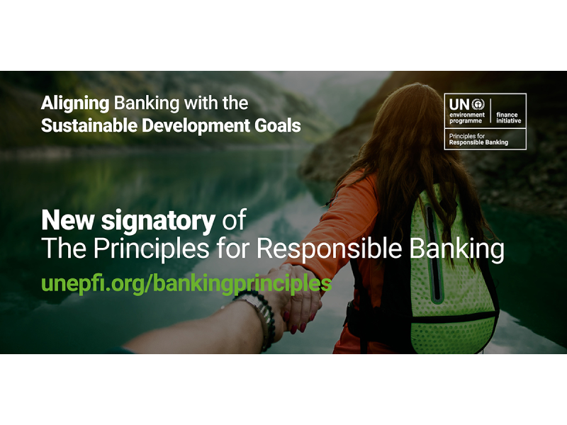 Hrvatska poštanska banka becomes the first Croatian bank to sign the United Nations Principles for Responsible Banking (PBR)