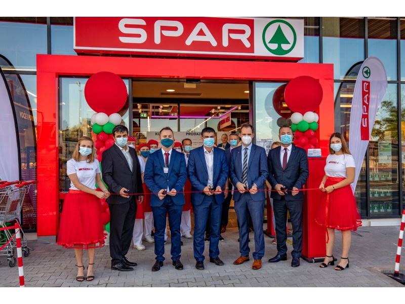 SPAR Croatia opened a new supermarket in Buje, employing 22 new employees