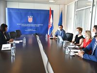 Meeting with Minister Nataša Tramišak