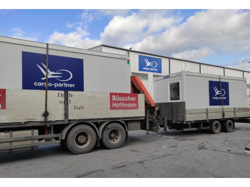 Cargo-partner Donated Twelve Housing Containers to Earthquake Victims in Croatia