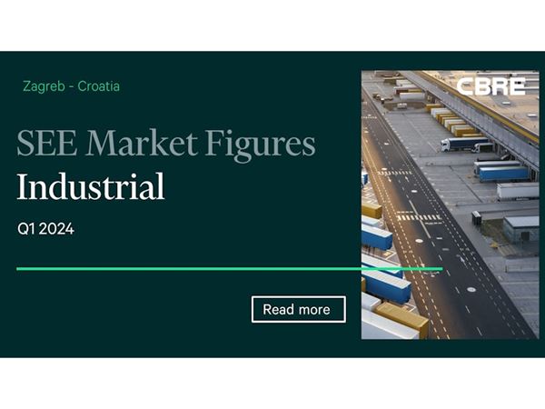 CBRE izvještaj SEE Market Figures - Industrial Croatia za Q1 2024