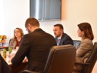 Meeting with Majda Burić the State Secretary at the Ministry Labor and Pension System