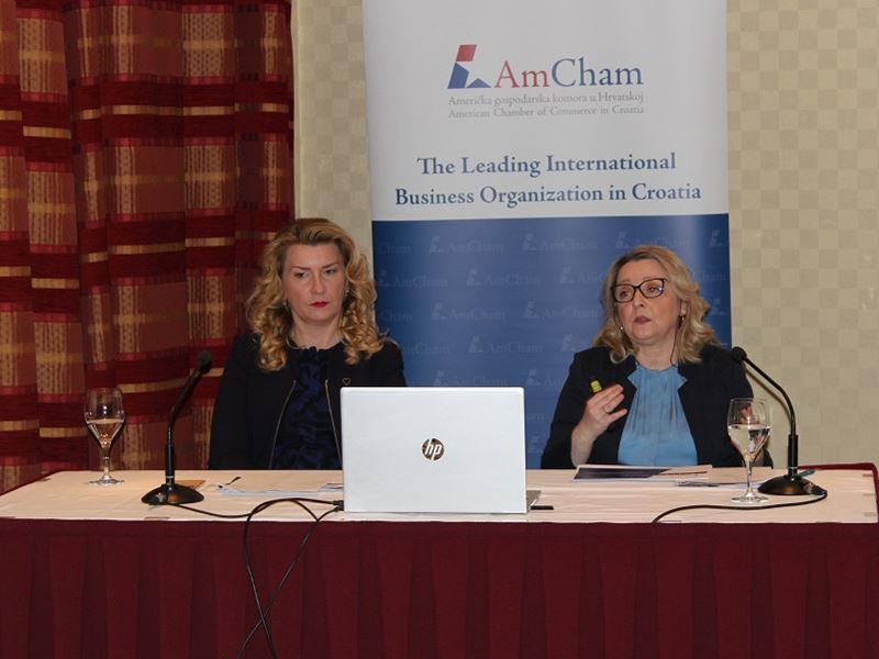 Objava za medije - AmCham predstavio rezultate godišnjeg Istraživanja poslovnog okruženja u Hrvatskoj