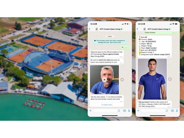 Infobipov ATP Umag Chatbot omogućuje potpuno novo digitalno iskustvo svim teniskim zaljubljenicima