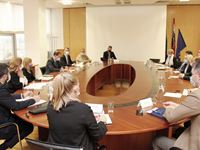Meeting with the Minister of Justice and Public Administration Ivan Malenica