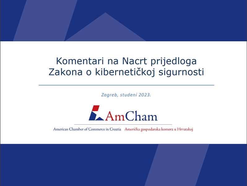 New position paper “ Comments on the Draft Proposal of the Cyber Security Act ”